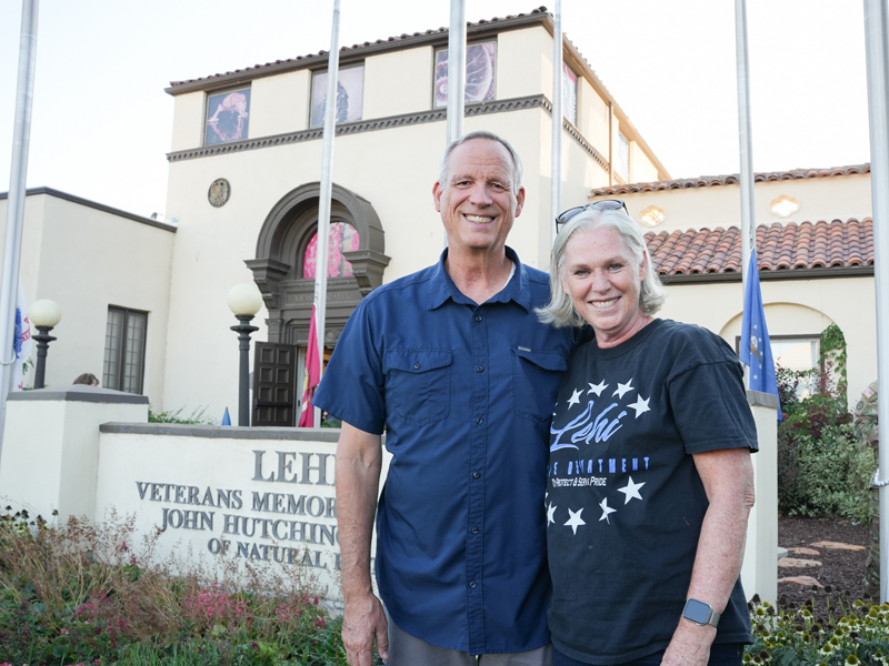 Kay and Suzanne Christofferson in Lehi